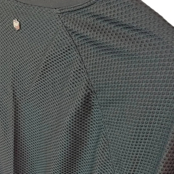 Fabletics Lana Black Cinched Waist Long Sleeve Size Large - Picture 10 of 11